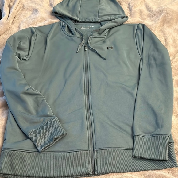 Under Armour Women's Blue Hoodie Jacket - Picture 1 of 3